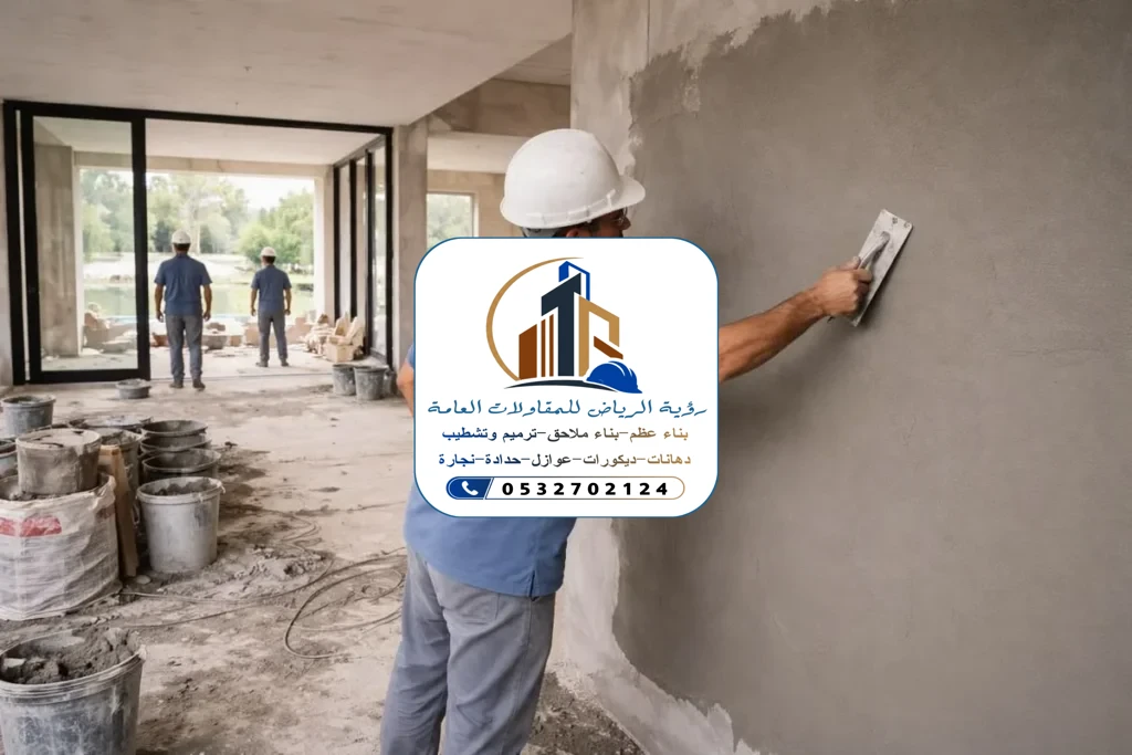 لياسة الجدران في الرياض